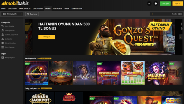 Mobilbahis Casino Tanıtım ve Giriş